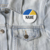 I Liebe Versicherung - Namensschild für halloween  Button (Beispiel)