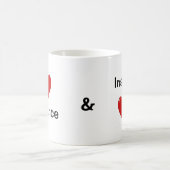 I Liebe-Versicherung - Versicherungs-Lieben ich Kaffeetasse (Mittel)