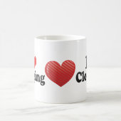 I Liebe-Verstopfung Kaffeetasse (Mittel)