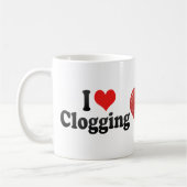I Liebe-Verstopfung Kaffeetasse (Links)