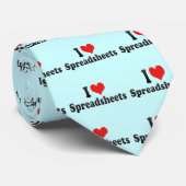 I Liebe-Verteilungsbögen Krawatte (Gerollt)