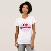 I Liebe-Verteilungsbögen T-Shirt (Vorne ganz)
