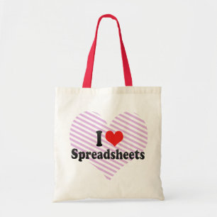 I Liebe-Verteilungsbögen Tragetasche