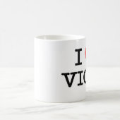 I Liebe Vicki Kaffeetasse (Mittel)