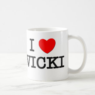 I Liebe Vicki Kaffeetasse