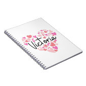 I Liebe Victoria Notizblock (Rechte Seite)