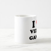 I Liebe-Videospiele Kaffeetasse (Mittel)