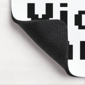 I Liebe-Videospiele Mousepad (Ecke)
