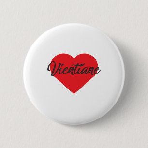 I Liebe Vientiane - Laos Button