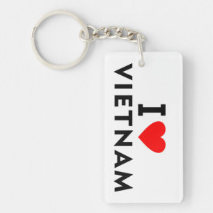 I Liebe Vietnam Land wie Herztourismus Schlüsselanhänger