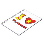 I Liebe Vietnam Notizblock (Linke Seite)
