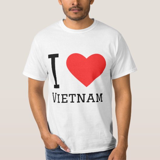 I Liebe Vietnam T-Shirt (Vorderseite)