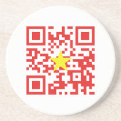 I Liebe Vietnam (Tôi Yêu Viraflot Nam) Flaggencode Getränkeuntersetzer (Vorne)