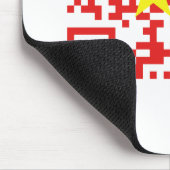 I Liebe Vietnam (Tôi Yêu Viraflot Nam) Flaggencode Mousepad (Ecke)