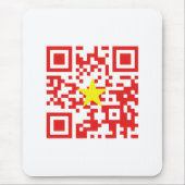 I Liebe Vietnam (Tôi Yêu Viraflot Nam) Flaggencode Mousepad (Vorne)