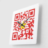 I Liebe Vietnam (Tôi Yêu Viraflot Nam) Flaggencode Quadratische Wanduhr (Winkel)