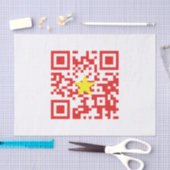 I Liebe Vietnam (Tôi Yêu Viraflot Nam) Flaggencode Seidenpapier (Handwerk)