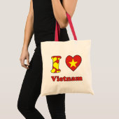 I Liebe Vietnam Tragetasche (Vorderseite (Produkt))