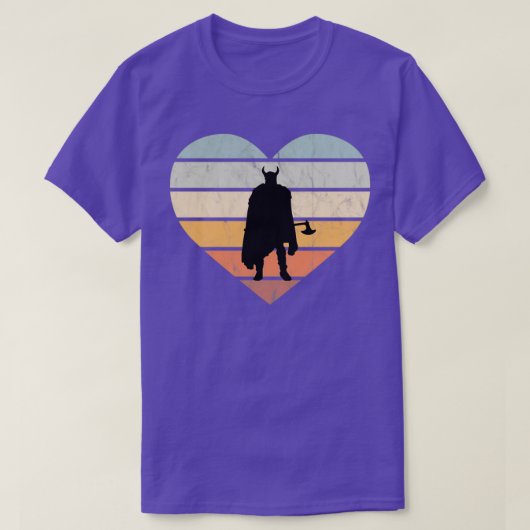 I Liebe Viking Warrior mit Ax T-Shirt (Design vorne)
