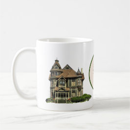 "I Liebe Viktorianisch Houses" Coffee Tasse Design