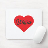 I Liebe Vilnius - Litauen Mousepad (Mit Mouse)