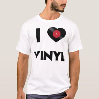 I Liebe-Vinyl T-Shirt