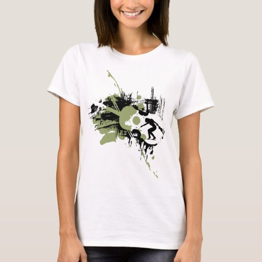 I Liebe Violin T-Shirt (Vorderseite)