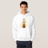 I Liebe-Violine Hoodie (Vorne ganz)
