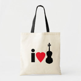 I Liebe-Violinen-Taschen-Tasche Tragetasche