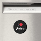I Liebe Virginia Magnet (In Situ (Geschirrspüler))
