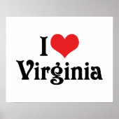 I Liebe Virginia Poster (Vorne)