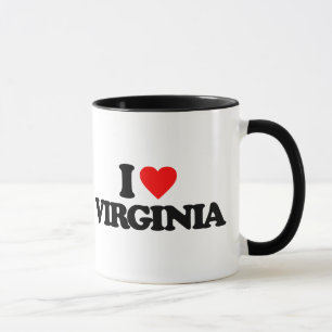 I LIEBE VIRGINIA TASSE