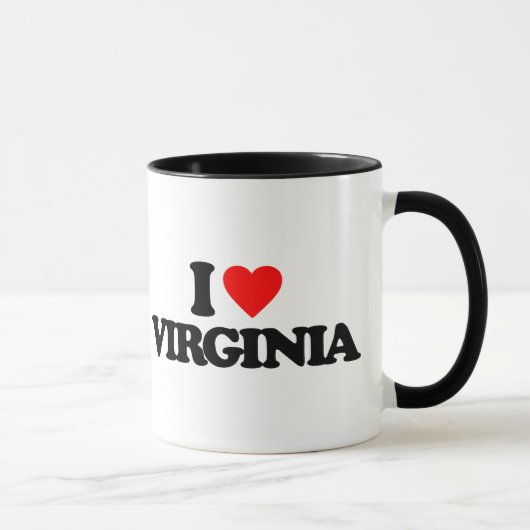I LIEBE VIRGINIA TASSE (Rechts)