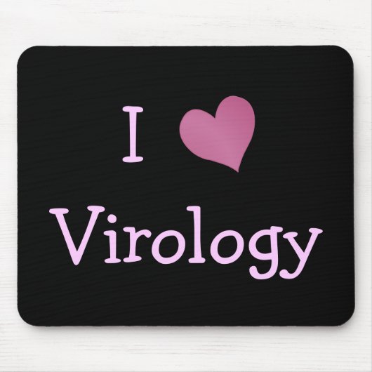 I Liebe Virologie Mousepad (Vorne)