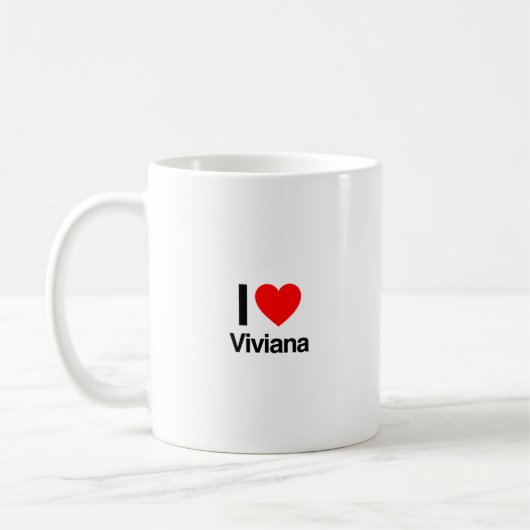 i Liebe viviana Kaffeetasse (Links)