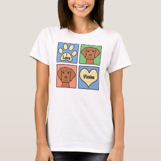 I Liebe Vizslas T-Shirt