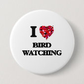 I Liebe-Vogel-Aufpassen Button (Vorderseite)