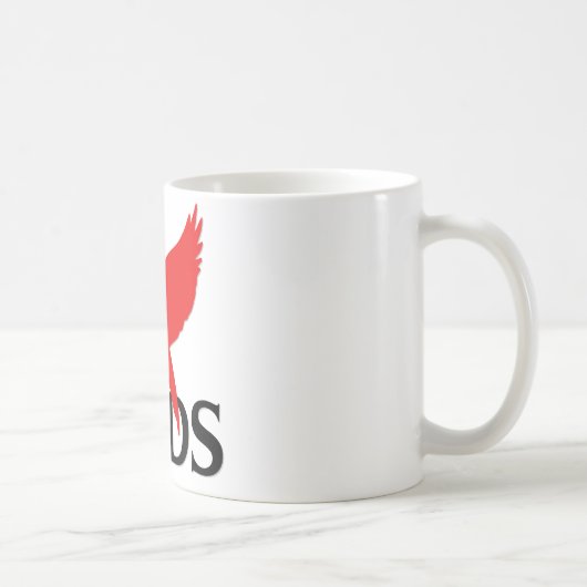 I Liebe-Vögel Kaffeetasse (Rechts)