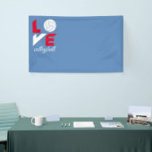 I Liebe Volleyball Banner (Messeveranstaltung)