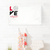 I Liebe Volleyball Banner (Insitu)