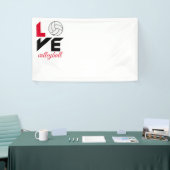I Liebe Volleyball Banner (Messeveranstaltung)