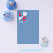 I Liebe Volleyball Flyer (Einzeln)