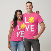 I Liebe Volleyball Funny Volleyball T-Shirt (Unisex)