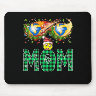 I Liebe Volleyball I Herz Volleyball Xmas Volleyba Mousepad