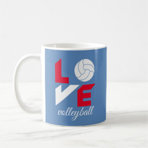 I Liebe Volleyball Kaffeetasse