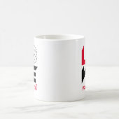 I Liebe Volleyball Kaffeetasse (Mittel)