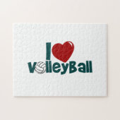 I Liebe Volleyball Puzzle (Horizontal)
