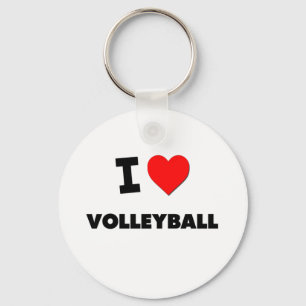 I Liebe-Volleyball Schlüsselanhänger