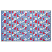 I Liebe Volleyball Stoff (Fat Quarter (45,7 x 55,9 cm))