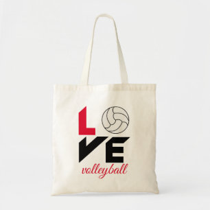 I Liebe Volleyball Tragetasche